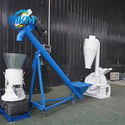 Маленькая целая линия производства пеллетов биомассы